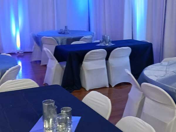 Table & Chair Covers, Up Lighting